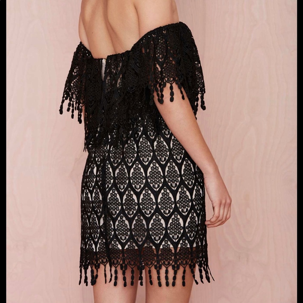 NWT Stone Cold Fox Iowa Mini Dress Black XS/S - Picture 4 of 6